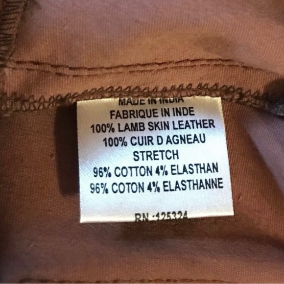 Haute Hippie genuine leather pants - Picture 5 of 6